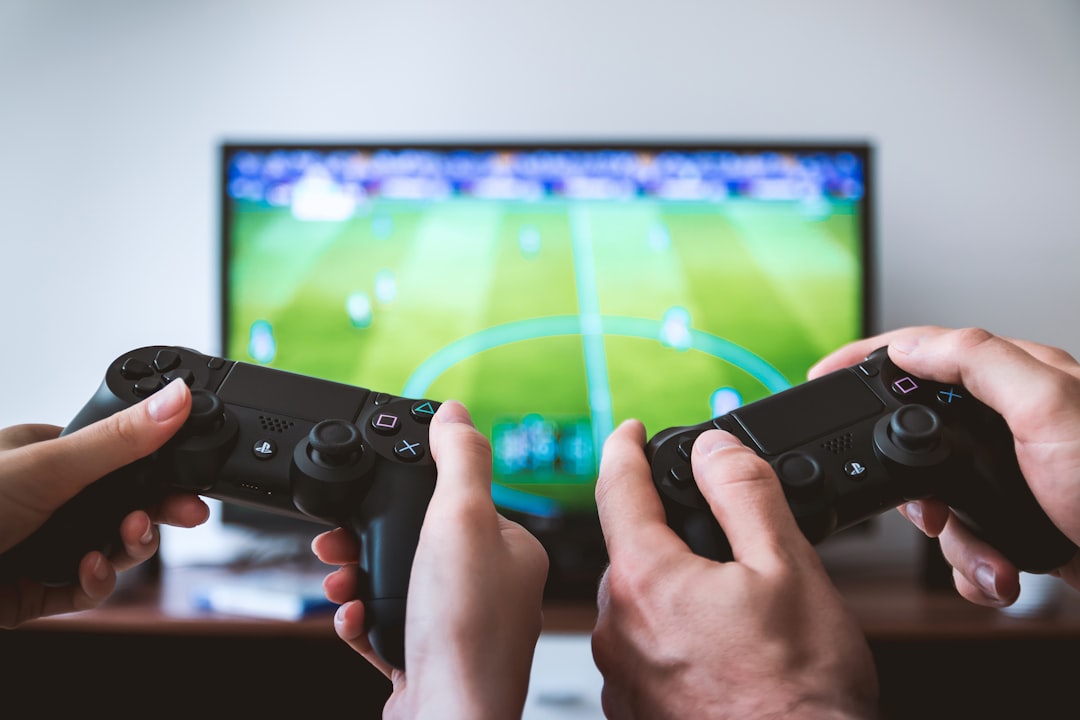 Photo retro gaming console